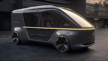 Autonomous delivery vehicle concept for 2050