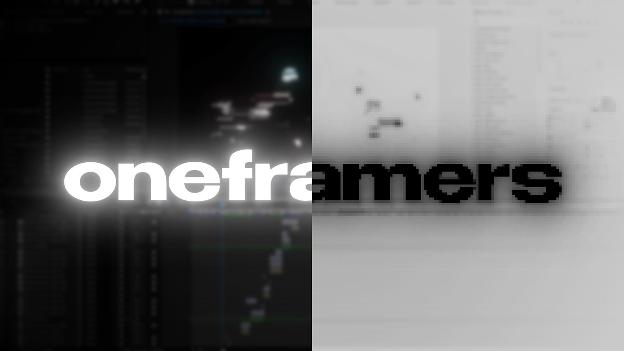 КАК ДЕЛАТЬ СТИЛЬНЫЕ ONE-ФРЕЙМЕРЫ В АЕ?