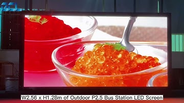 GCL Outdoor P2 5 Bus Station LED Screen