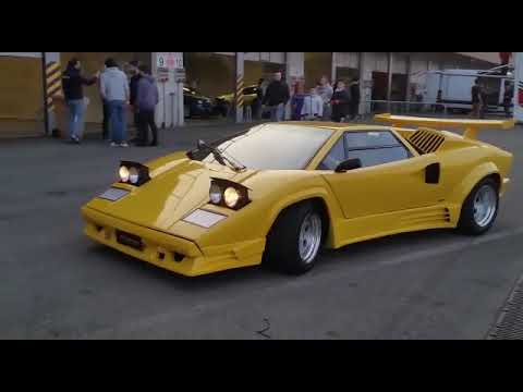 Countach Replica With V6 Turbo Www Driveexperience It Youtube