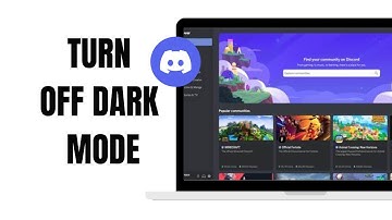 How To Turn Off Dark Mode in Discord