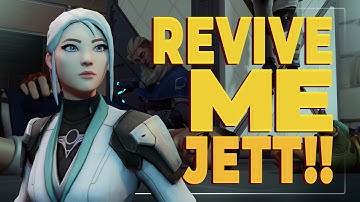 Revive Me Jett!!  (VALORANT 3D ANIMATION)