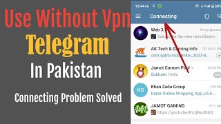 How To Use Telegram in Pakistan Without VPN | Telegram Best Proxy | AK Tech Info screenshot 4