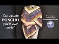 The easiest poncho you'll ever make (free crochet pattern)