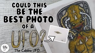 The CALVINE UFO Sighting, Real of Fake? || Alien in Cockpit ILLUSTRATION screenshot 1