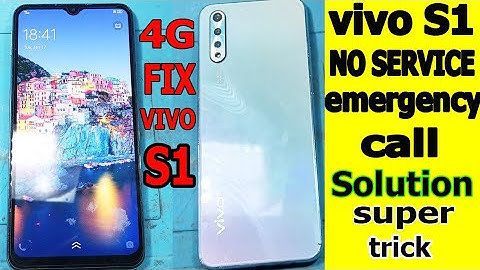 Vivo s1 network problem solve | vivo s1 signal problem | vivo s1 no service problem