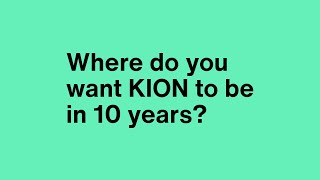 Where do you want KION to be in 10 years? | Ask your future boss | KION Group