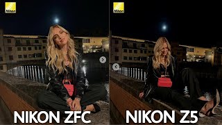 Nikon ZFC VS Nikon Z5 Night Mode Camera Test