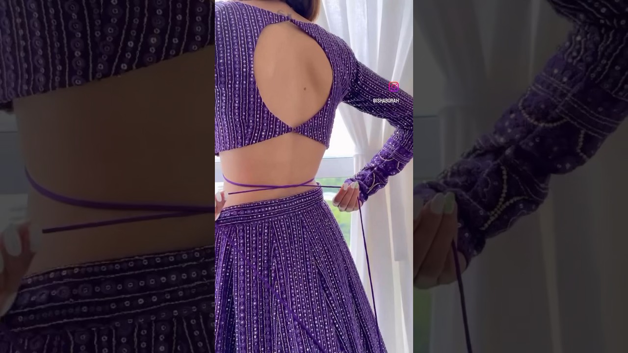 Purple lehenga 💜 