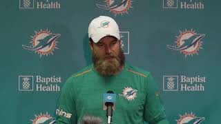 Dolphins Live Josh Rosen And Ryan Fitzpatrick Meets With The Media