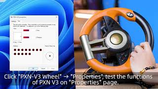 PXN V3 Gaming Steering Wheel Setup Tutorial for PC screenshot 1