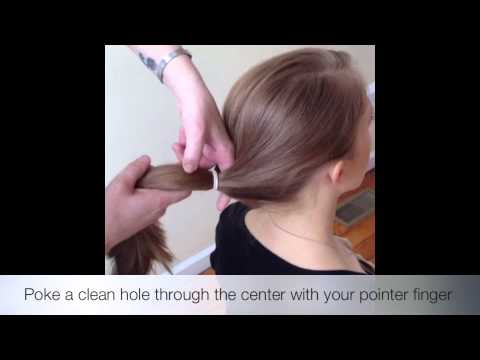 Inverted Ponytail Tutorial