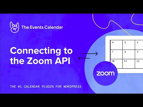 Connecting to the Zoom API