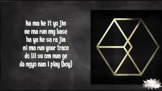 EXO - PLAYBOY Lyrics (easy lyrics)