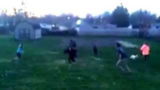 Easter Silly String Fight