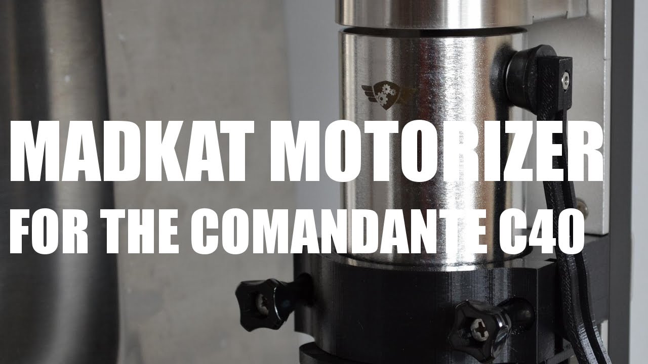 Madkat Motorizer for the Comandante C40 Hand Grinder