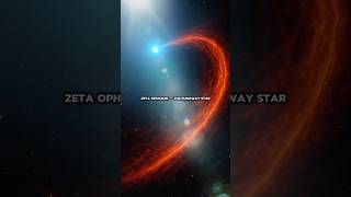 Zeta Ophiuchi — the runaway star // #space #universe #cosmic #star #nebula #astronomy #spacefacts