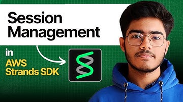 How to use Sessions & State in AWS Strands - AWS Strands for Beginners (Part 2)