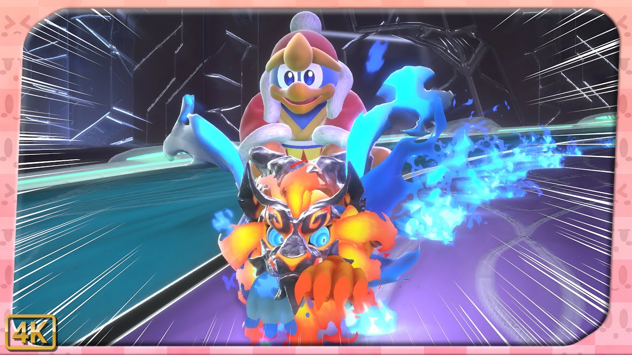 Kirby Air Riders ⁴ᴷ True Final Boss & Ending (King Dedede, Road Trip ...