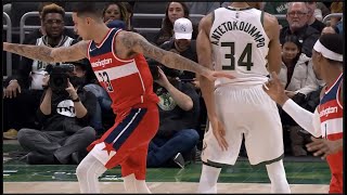 SORRY IM MAD! Giannis Almost Knocks The Soul Out Of Kyle Kuzma After Missing A Jumpshot| FERRO