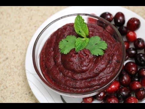 Cranberry chutney