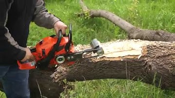 Chainsaw Log Debarker