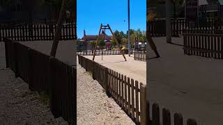 حديقة الألعاب في مدينة طراغونا بإسبانيا #españa #tarragona