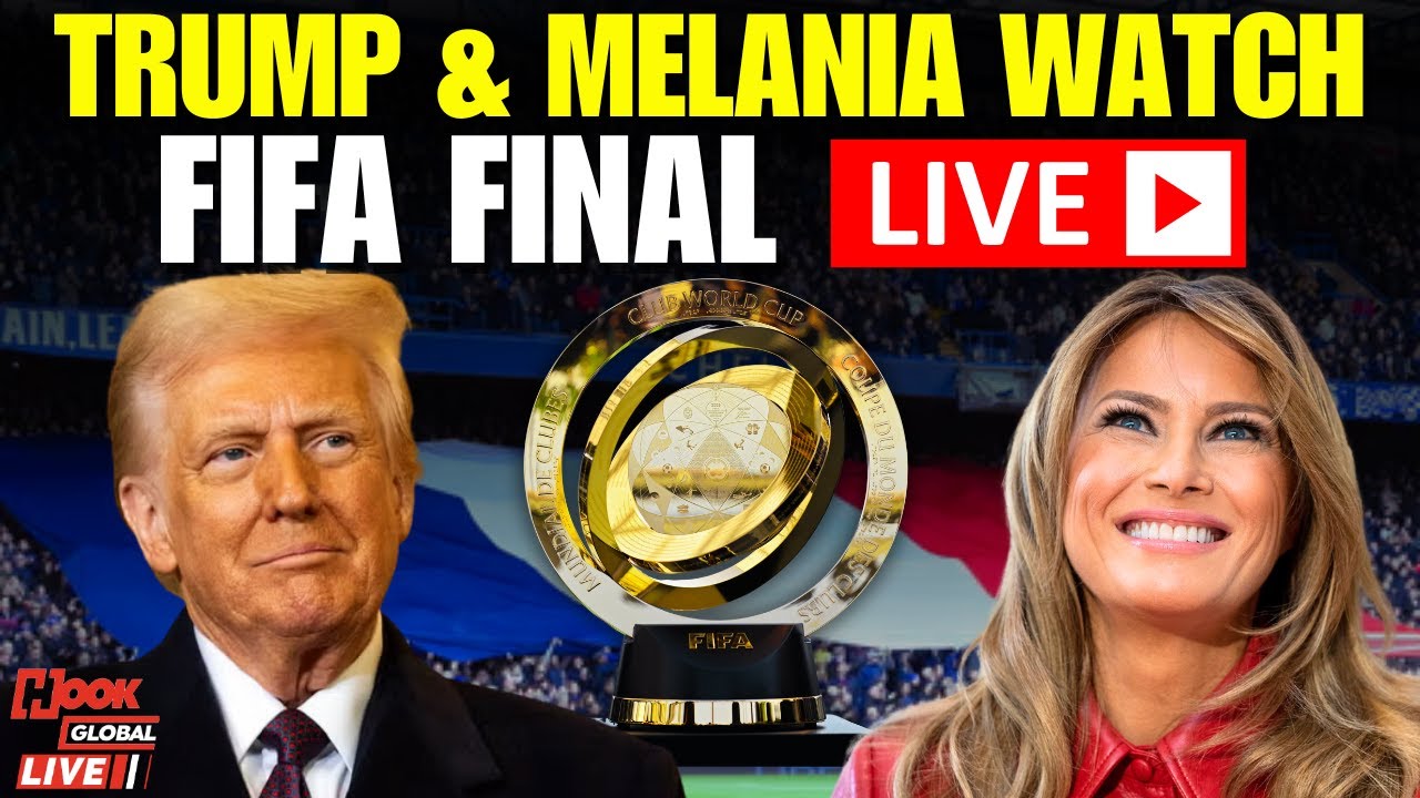 LIVE: Donald Trump And Melania Attend FIFA Club World Cup Final | Chelsea vs PSG MetLife Stadium