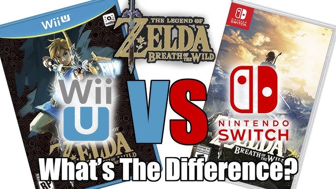 Zelda Breath of The Wild, WiiU VS Switch, 1.1.0 GRAPHICS COMPARISON