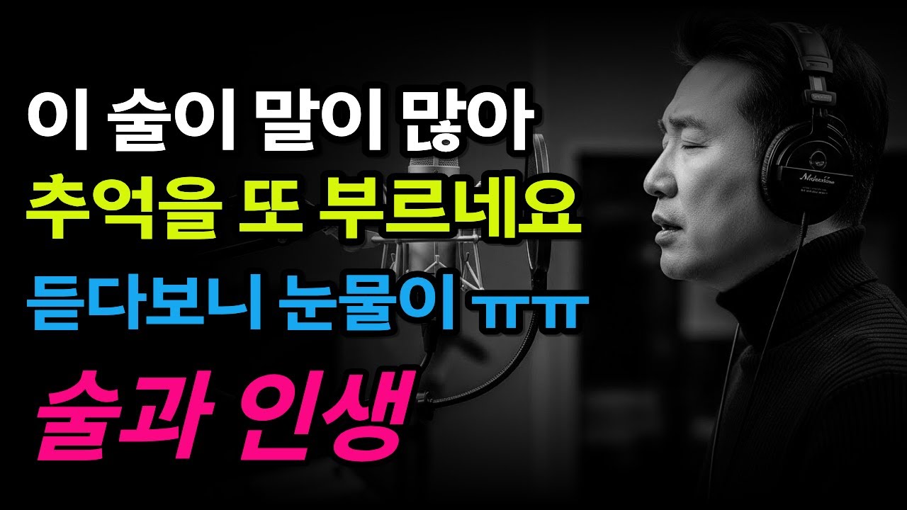 듣고 나면 여운이 길게 남아요🎼술과인생 ㅣ최신트로트ㅣ트로트발라드ㅣ감성트로트ㅣ7080트로트ㅣ뽕짝ㅣ트로트명곡