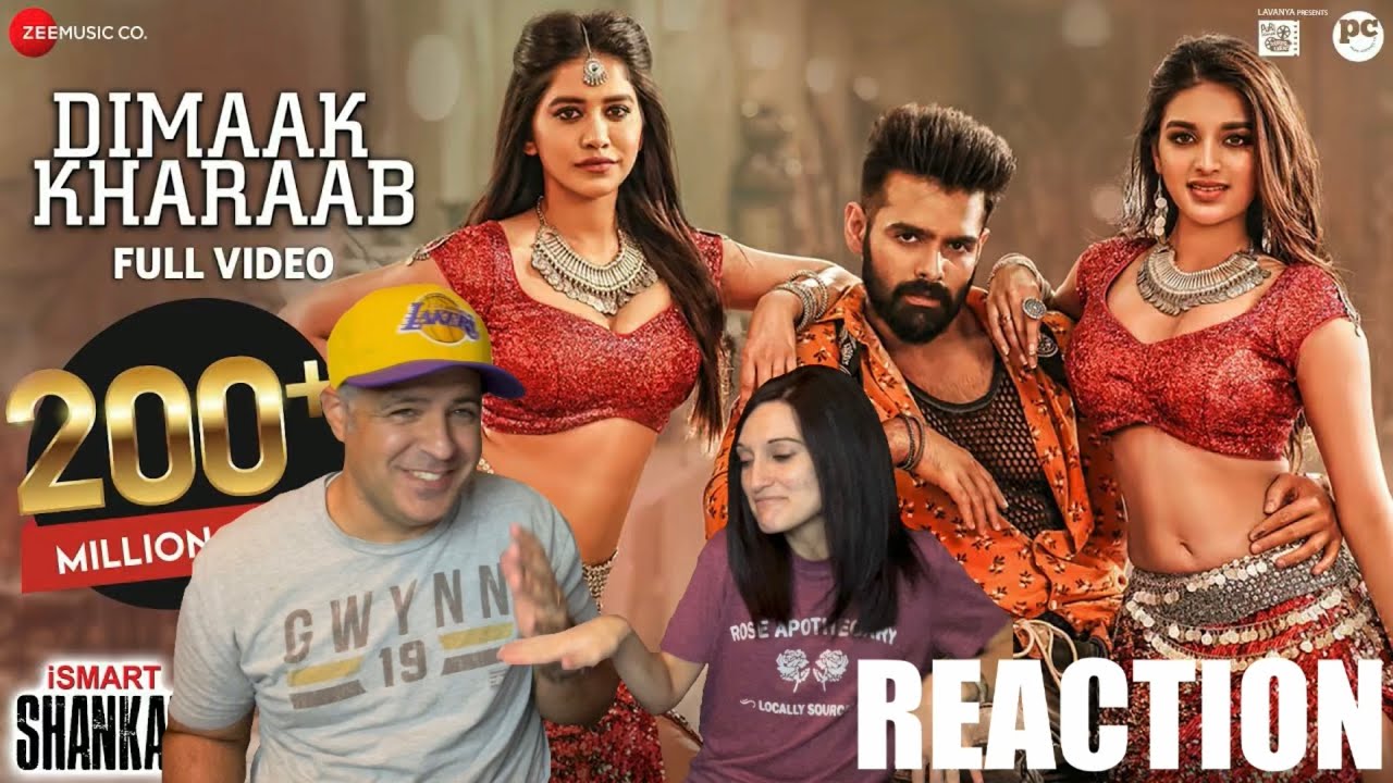 Dimaak Kharaab Reaction - Full Video Song Reaction | iSmart ...