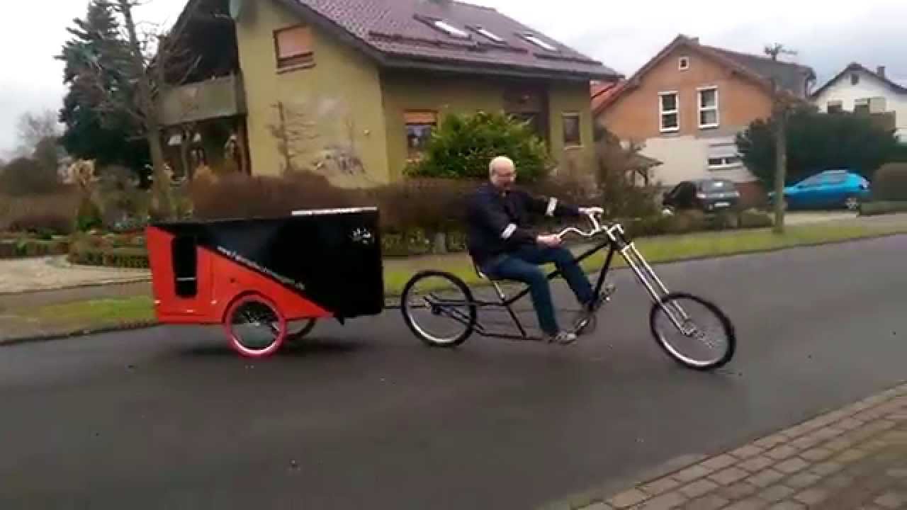 fahrrad wohnwagen selber bauen bauplan