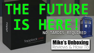 De coolste gadget tot nu toe? Tapplock One Unboxing & eerste blik