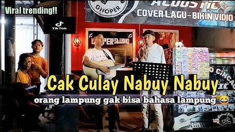 (Cak Culay  Nabuy Nabuy) Viral di Tiktok Orang Lampung Ndak Bisa Bahasa Lampung