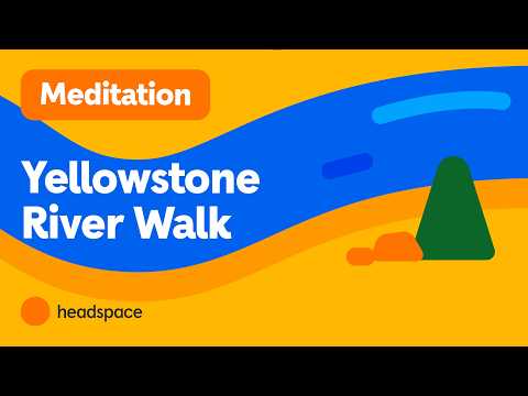 10 Minute Guided Walking Meditation In Yellowstone For Calm & Clarity