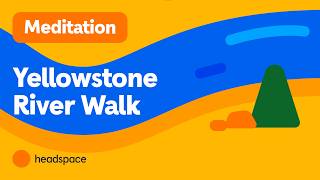 10 Minute Guided Walking Meditation In Yellowstone For Calm & Clarity