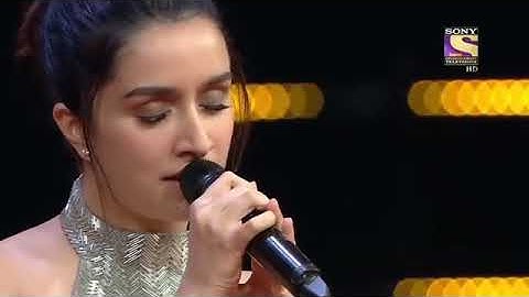 Shraddha Kapoor singing  | sun raha hai na tu
