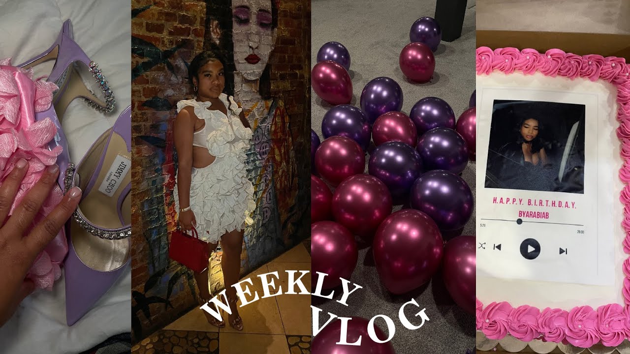 VLOG| LUXURY UNBOXING+2000s POOL PARTY+BIRTHDAY GRWM+NEW HAIR+SURPRISE ...