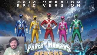 Toku Fan reacts to: POWER RANGERS Lightspeed Rescue Theme Song - EPIC Cover - Orchestral Metal Style