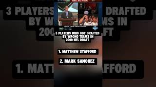3 players who got drafted by wrong teams in 2009 NFL draft