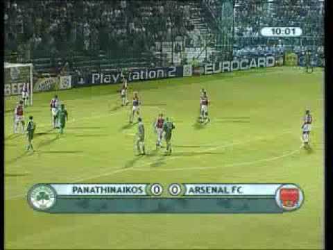 Panathinaikos - Arsenal  1-0 (2001-2002)