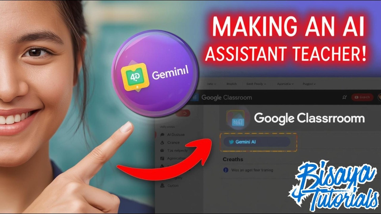 How to make an AI Assistant Teacher using Gemini Gem inside Google Classroom | Full video