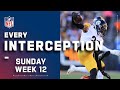 Every Interception from Sunday Week 12 | NFL 2021 Highlights