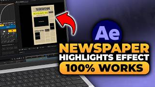 How To Make Newspaper Highlights Effect in After Effects (FAST & EASY) | 100% WORKS | NO Yapping! screenshot 3