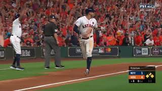 Altuve Home Run and Bregman Double Postseason 2017 - game 6