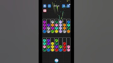 Lv 454 Ball Sort Puzzle - Color Game / 顏色分類遊戲 / ボールソーティングパズル (Guru Game)  #ballsortpuzzle