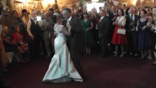 PAM & NIK THOMPSON'S WEDDING DANCE Bride & Groom Amazing Salsa + 50s Jive 28/5/16 ESSEX