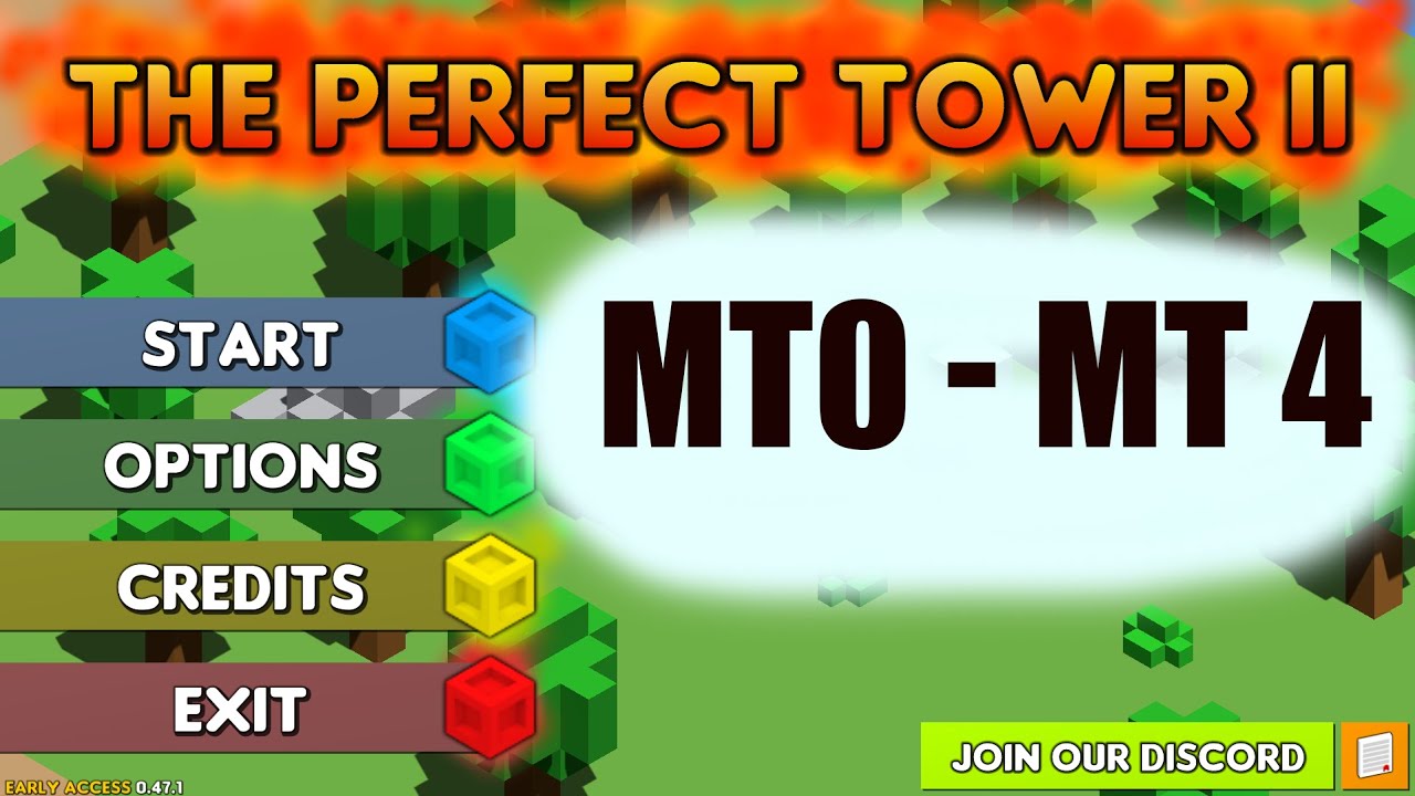 The Perfect Tower II - start new game MT0 - MT4