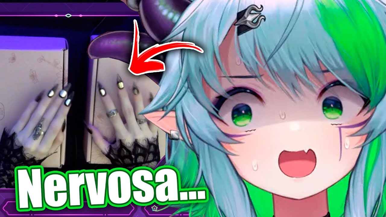 Ela tremeu ao mostrar suas mãos pela primeira vez...