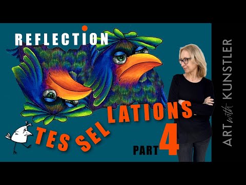 Tessellations. Part 4. Reflection Tessellations. How To Design A Tile